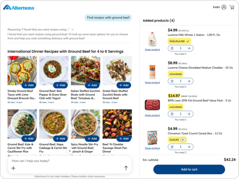 Albertsons rolls out agentic AI-powered assistant to boost customer experience