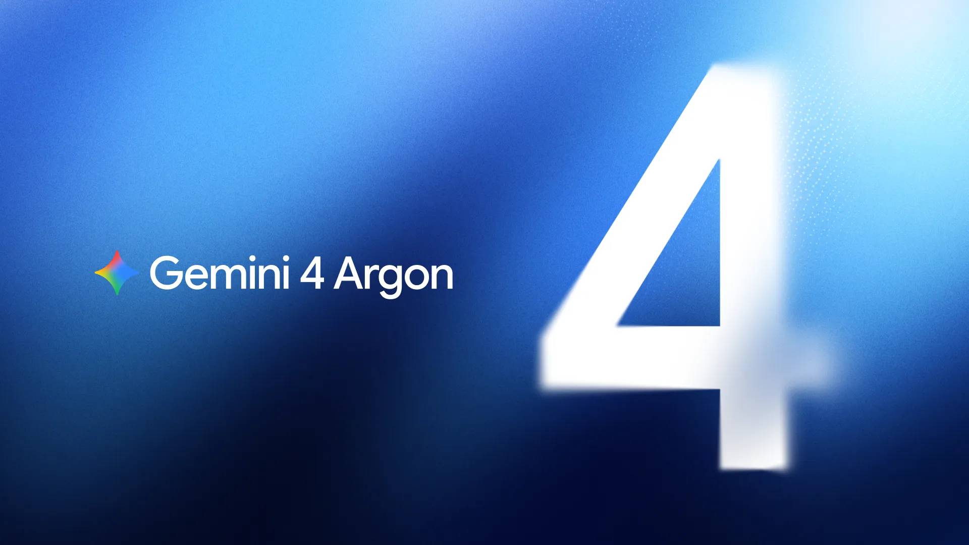 Google announces new frontier model Gemini 4 Argon promising leap in real-world performance